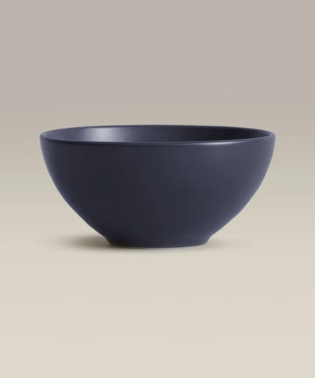 9.25‑Inch Semi‑Matte Ceramic Serving Bowl, Made in Portugal